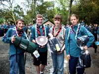 Ayrshire Scouts competition winners